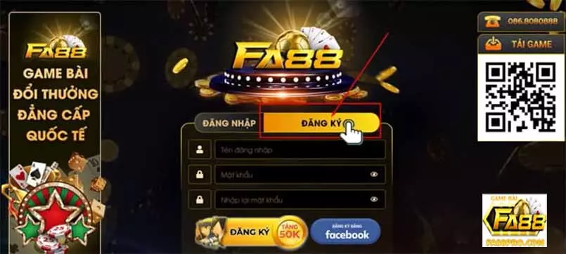 FA88 – Trò chơi bài đẳng cấp hàng đầu đổi thưởng uy tín số một năm 2025