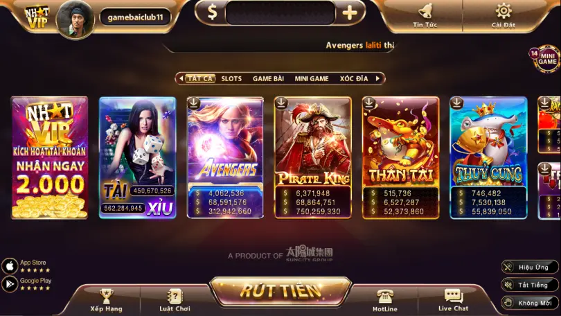 Nhatvip – Đẳng cấp và sự đa dạng game bài